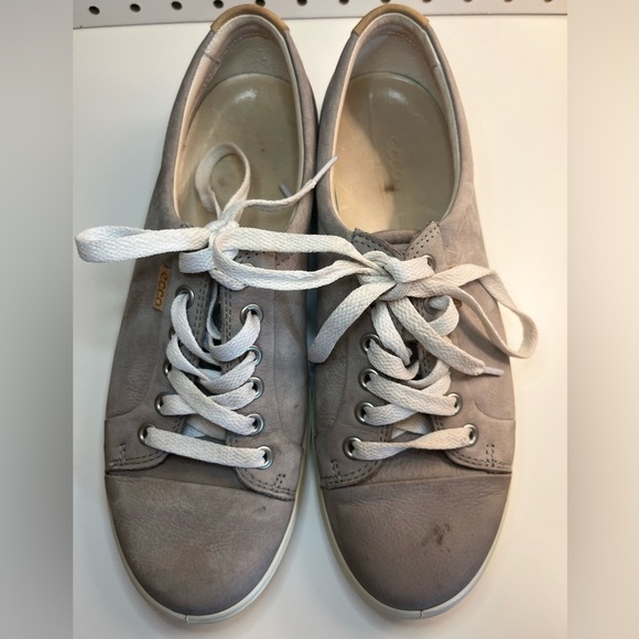 ECCO Soft 7 Women's Leather Casual Classic Solid Sneaker Size 8 - Picture 3 of 16